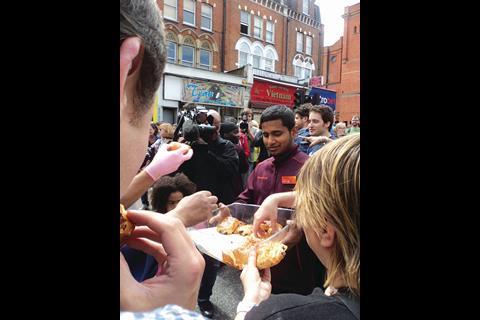 Refreshment from Sainsbury's